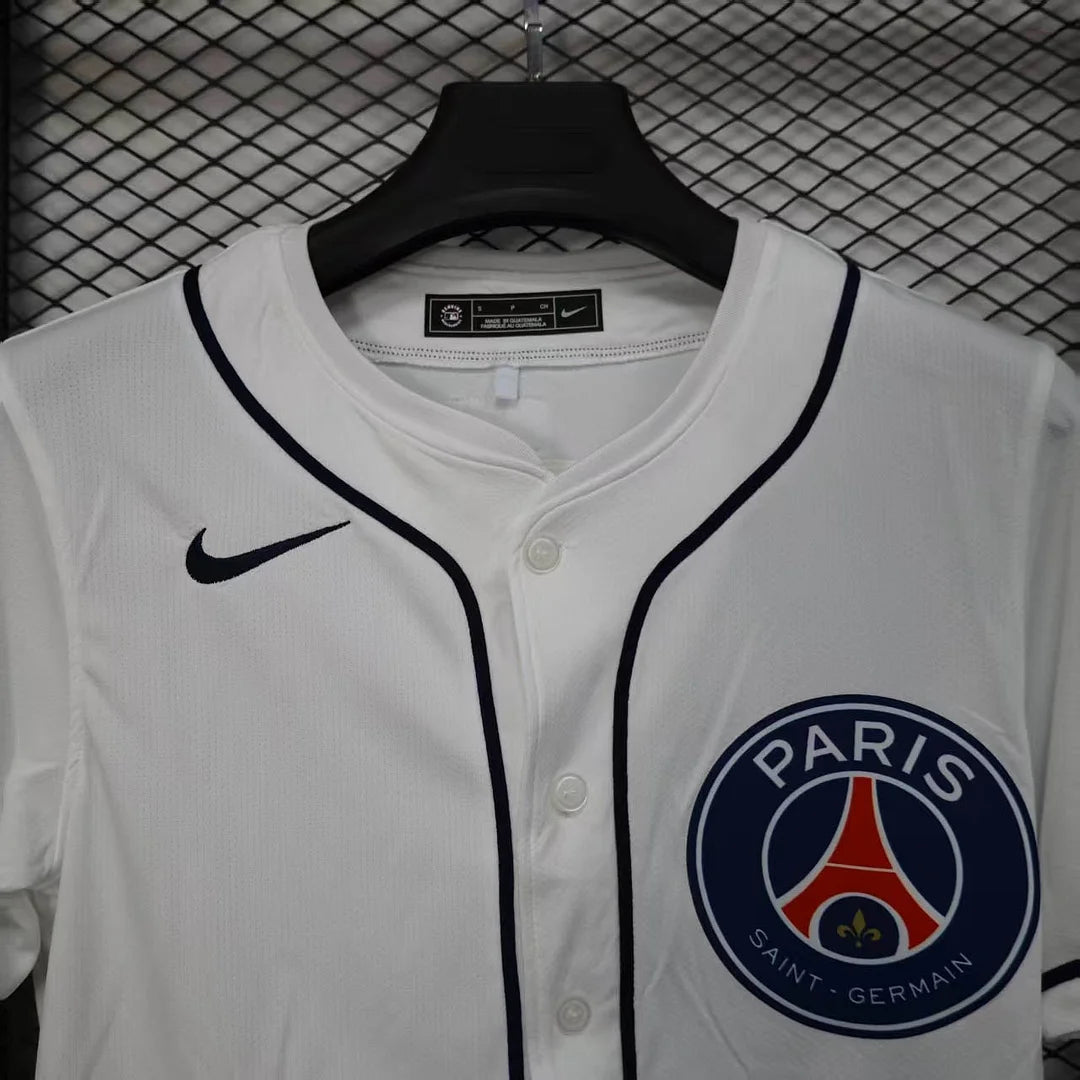 2025/2026 Psg Paris Saint-Germain Baseball Uniform Jersey