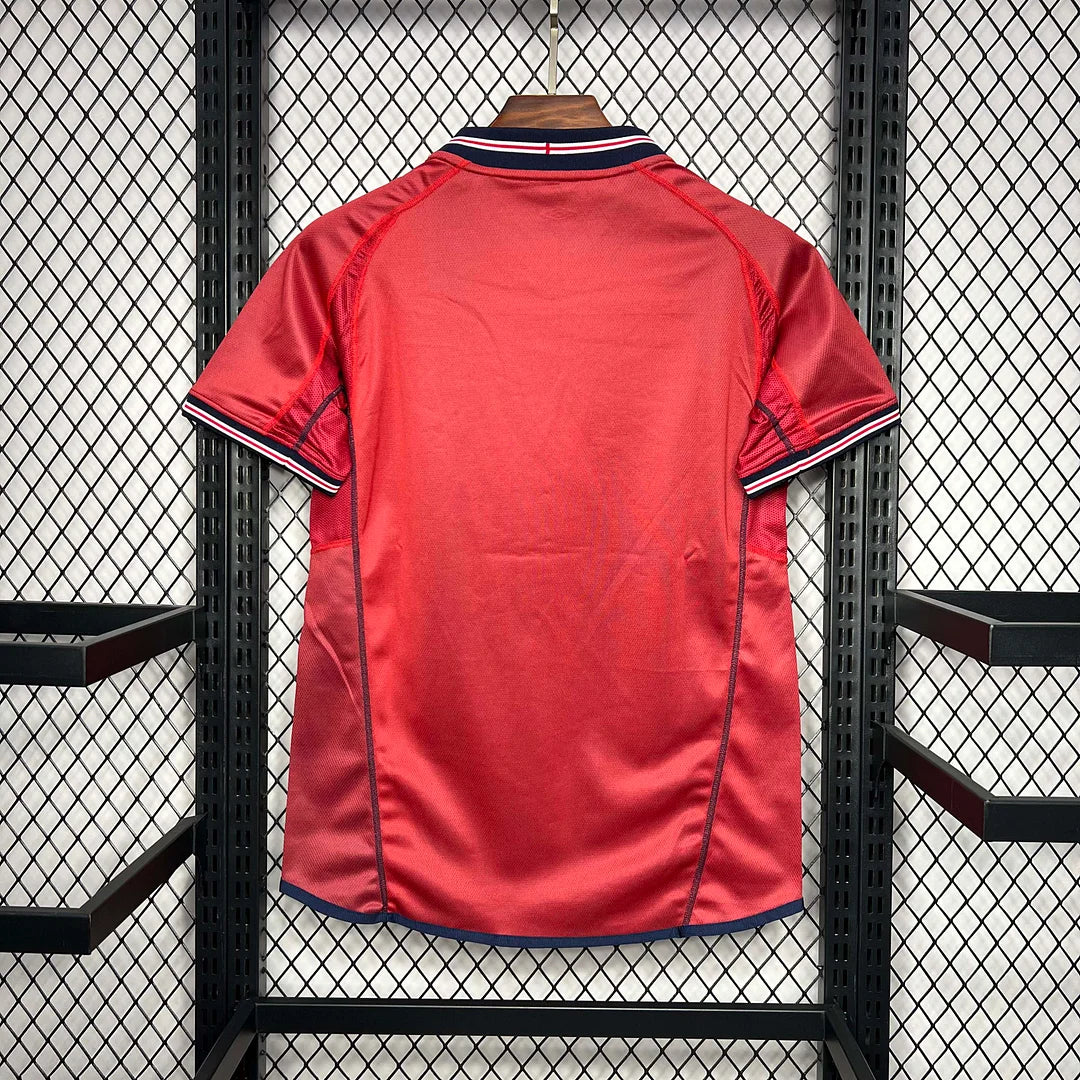 2002 Retro England Away Jersey