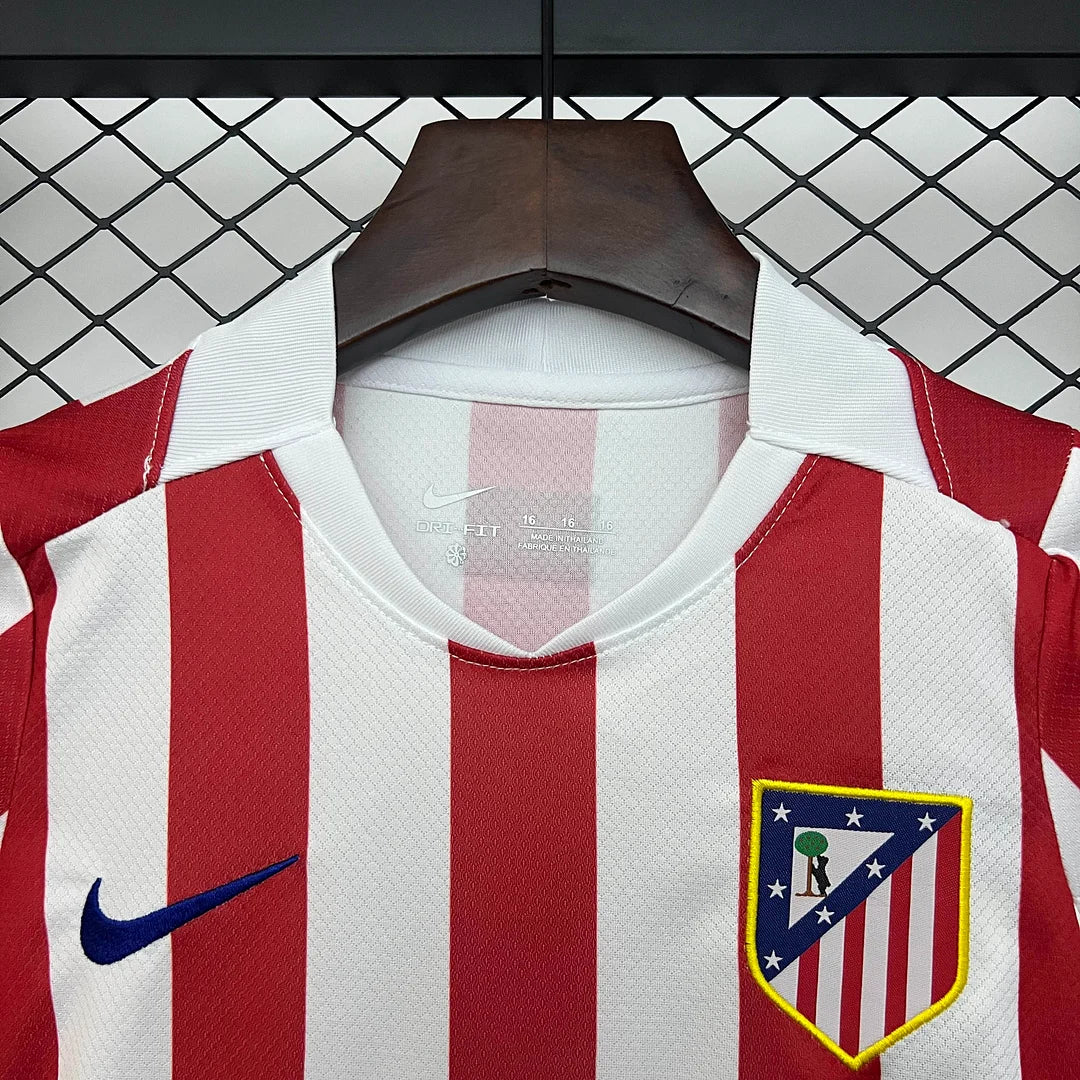 2025/2026 Atletico Madrid Home Kit Kids Size
