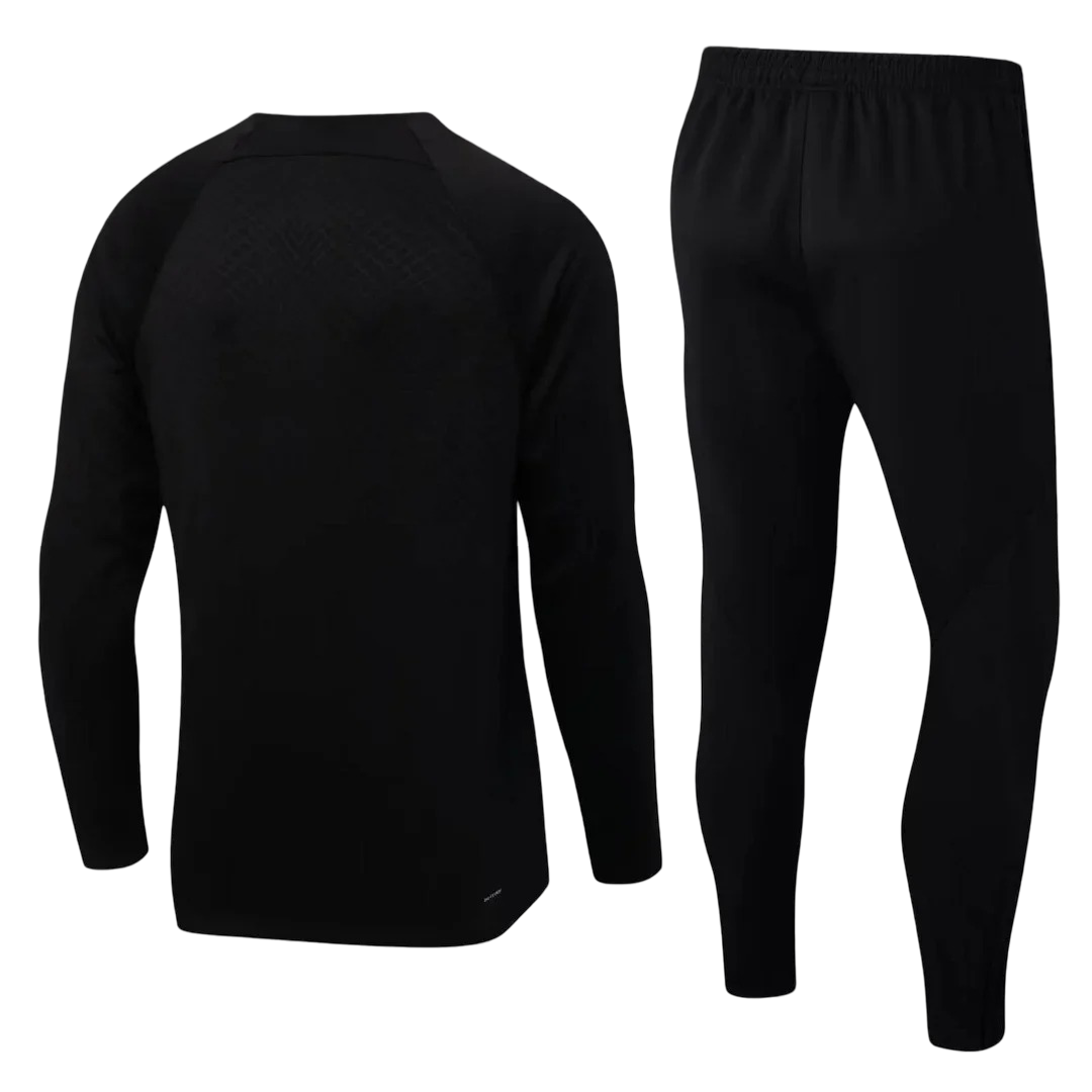 Psg Paris Saint-Germain Black and Gold Tracksuit