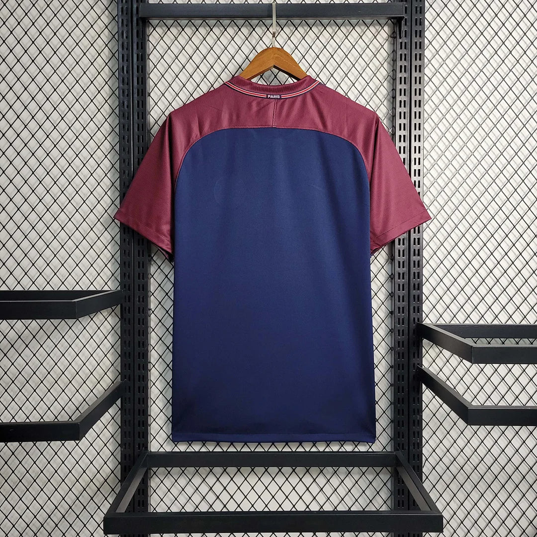 2017-2018 Retro PSG Paris Saint-Germain Home Jersey
