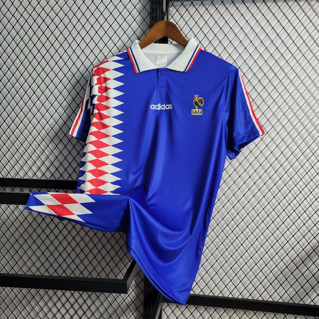 1994 Retro France Home Jersey