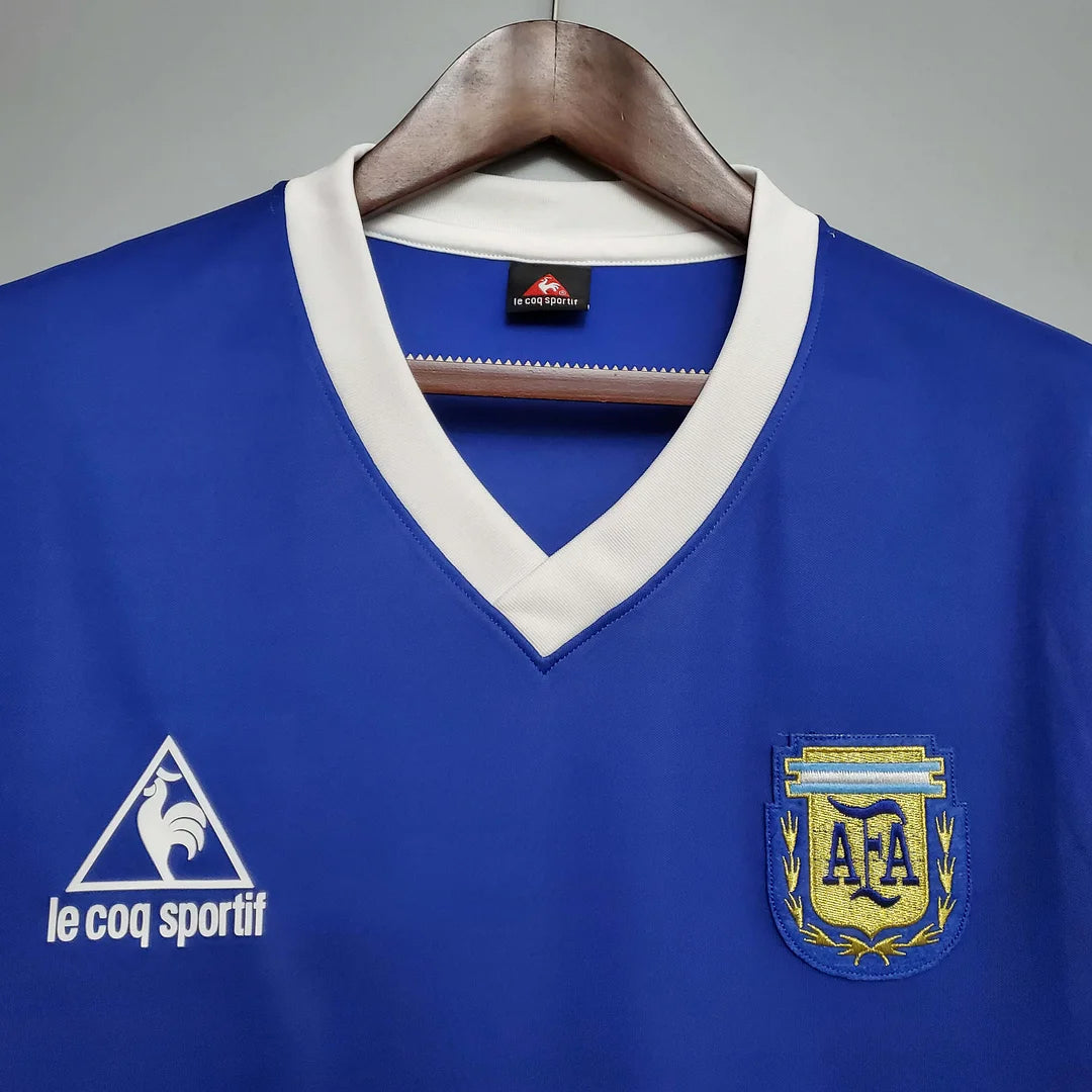 1986 Retro Argentina Away Jersey