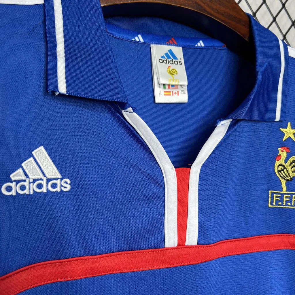 2000 Retro France Home Jersey