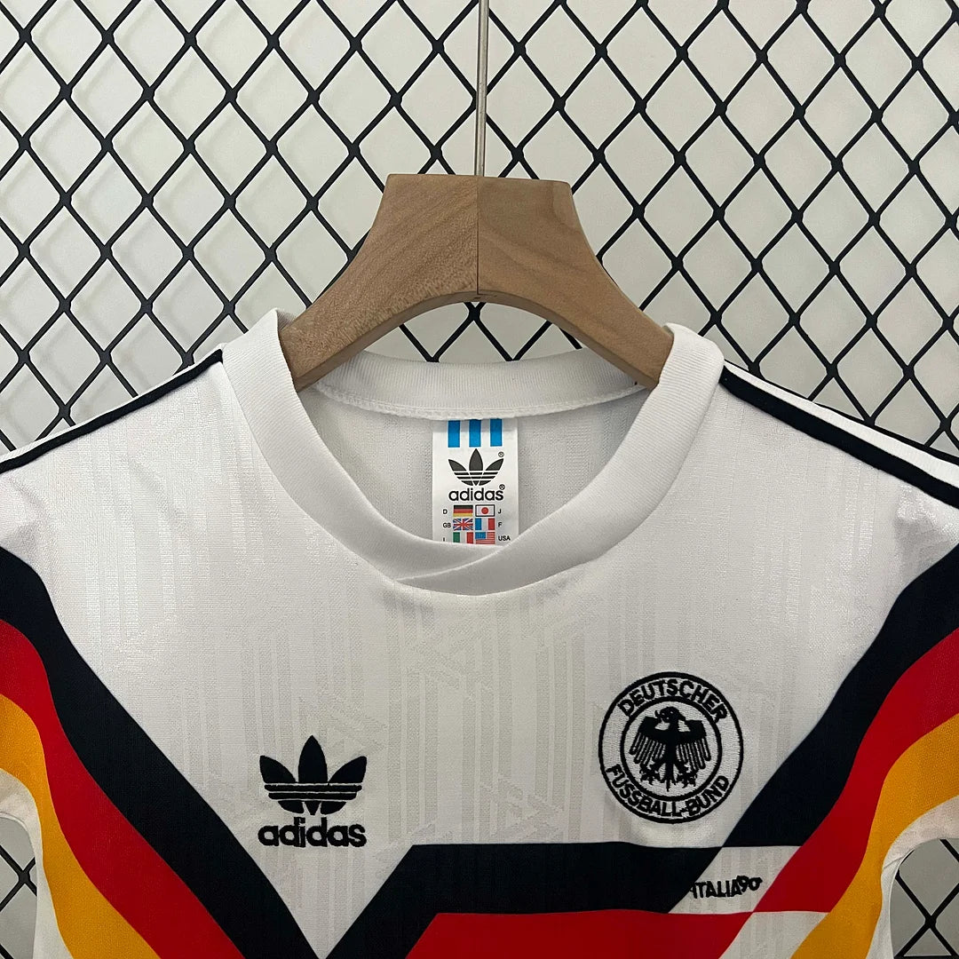 1990 Retro Germany Home Jersey Kids Size