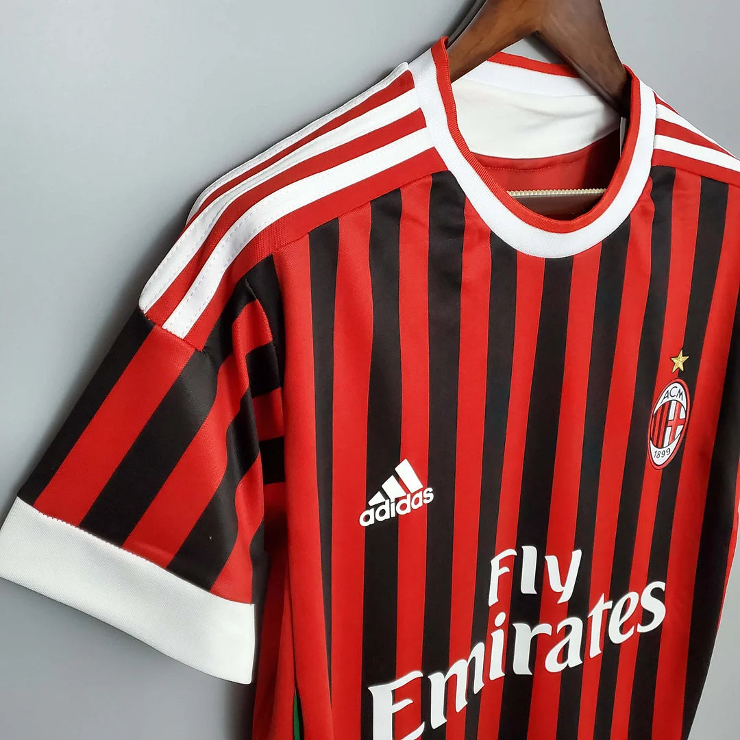 2011-2012 Retro AC Milan Home Jersey