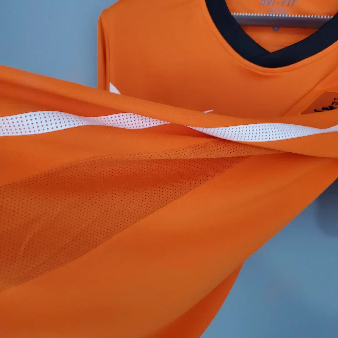 2010 Retro Netherlands Home Jersey
