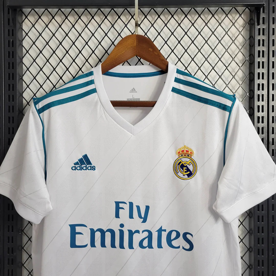 2017/2018 Retro Real Madrid Home Jersey