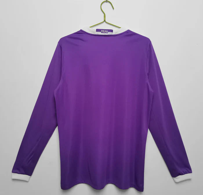 Real Madrid Retro 2016-2017 Long Sleeve Away Kit