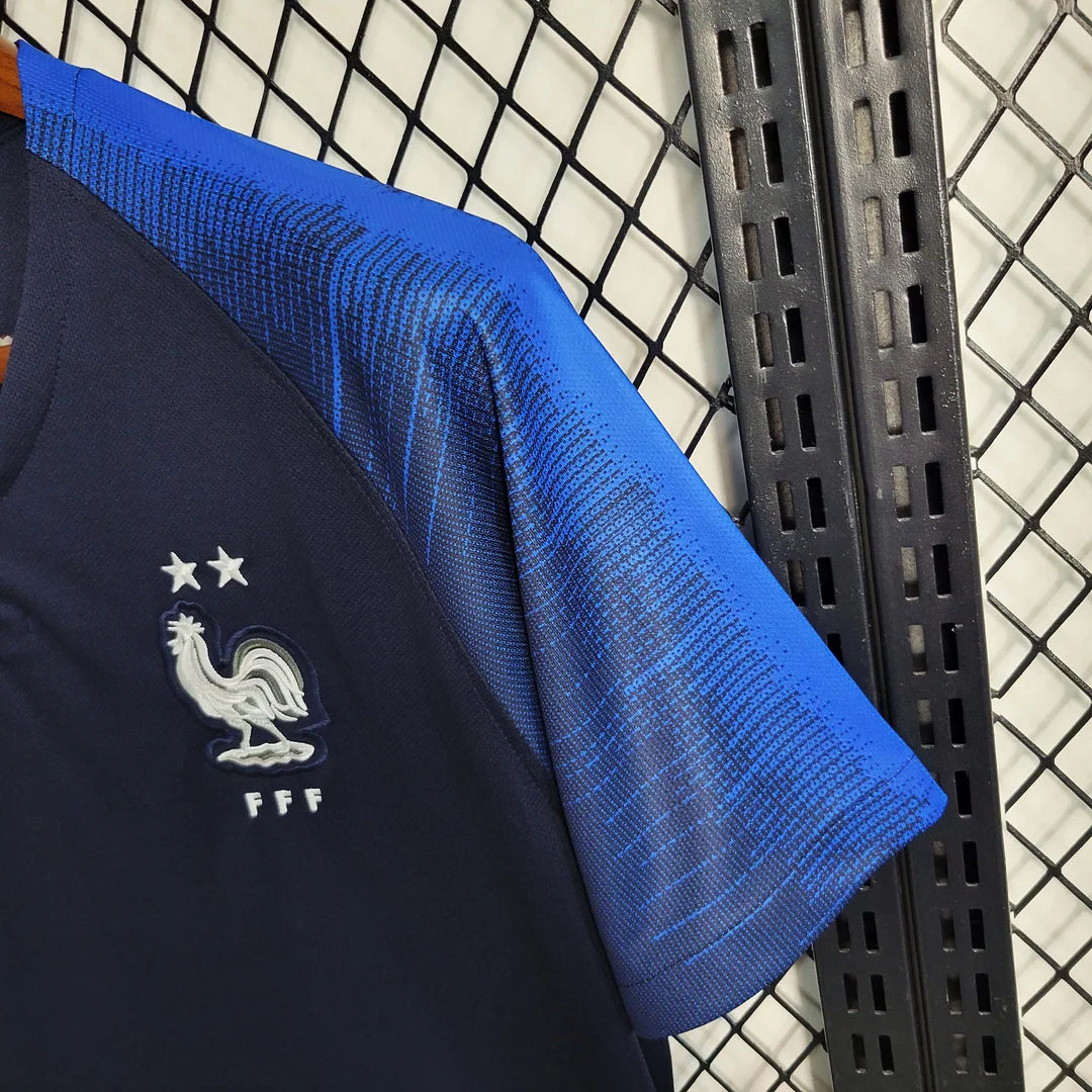 2018 Retro France Home Jersey