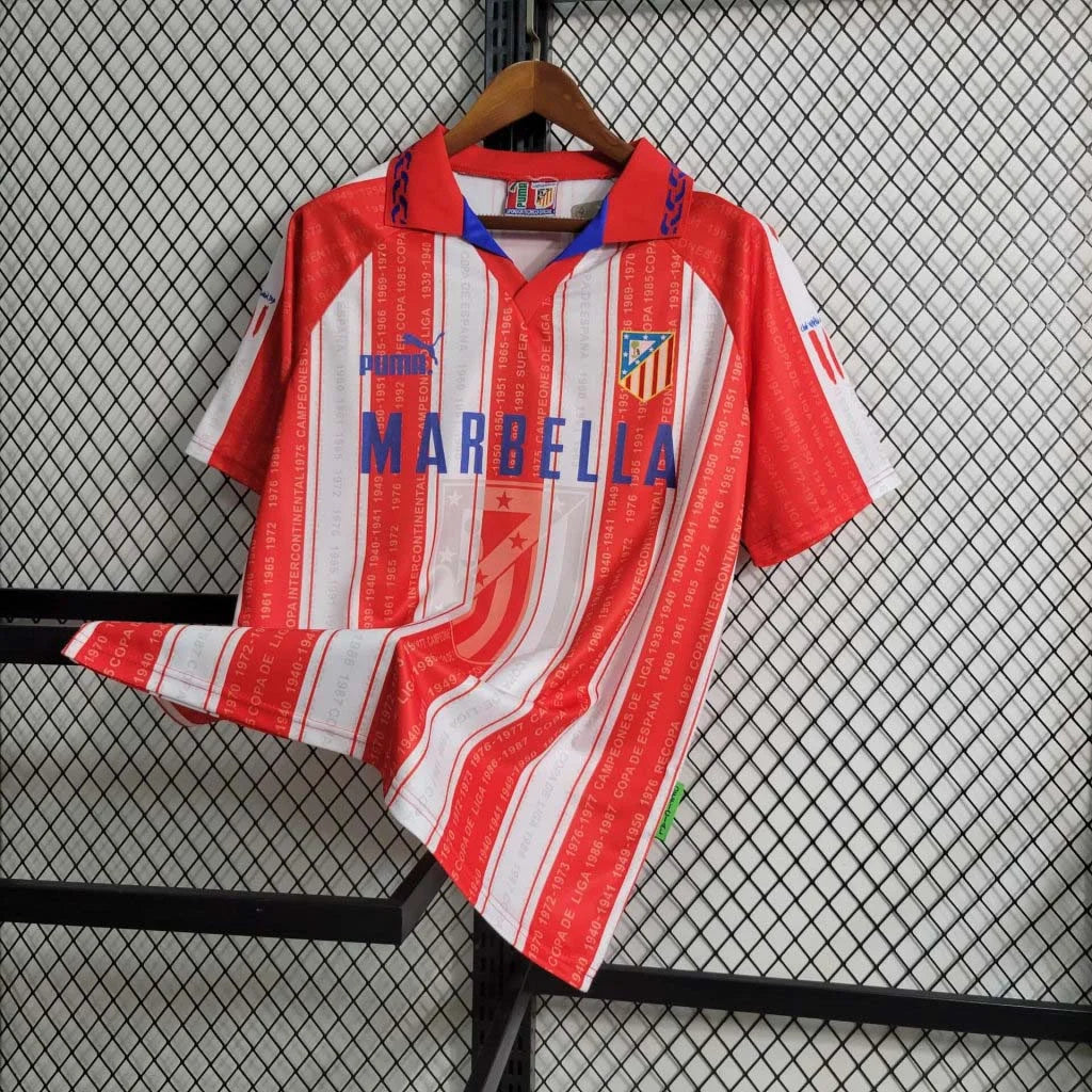 1994-1995 Retro Atletico Madrid Home Jersey