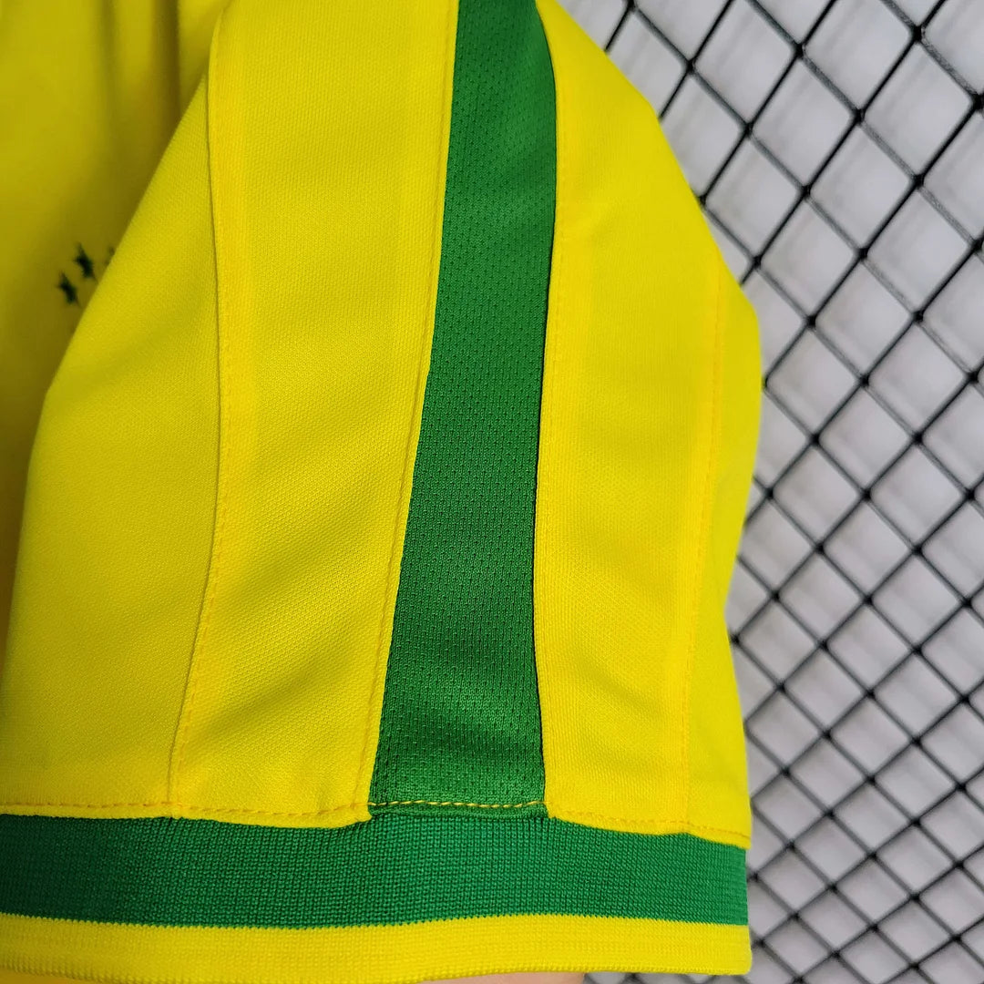 1997 Retro Brazil Home Jersey