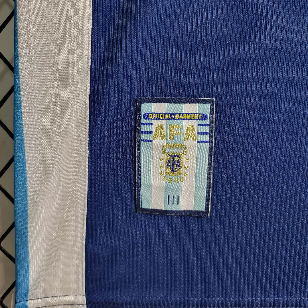 1998 Retro Argentina Away Jersey