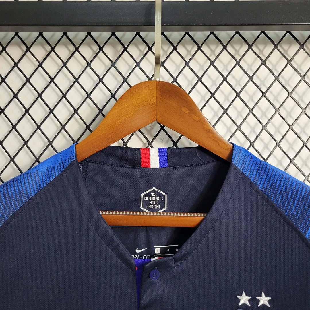2018 Retro France Home Jersey