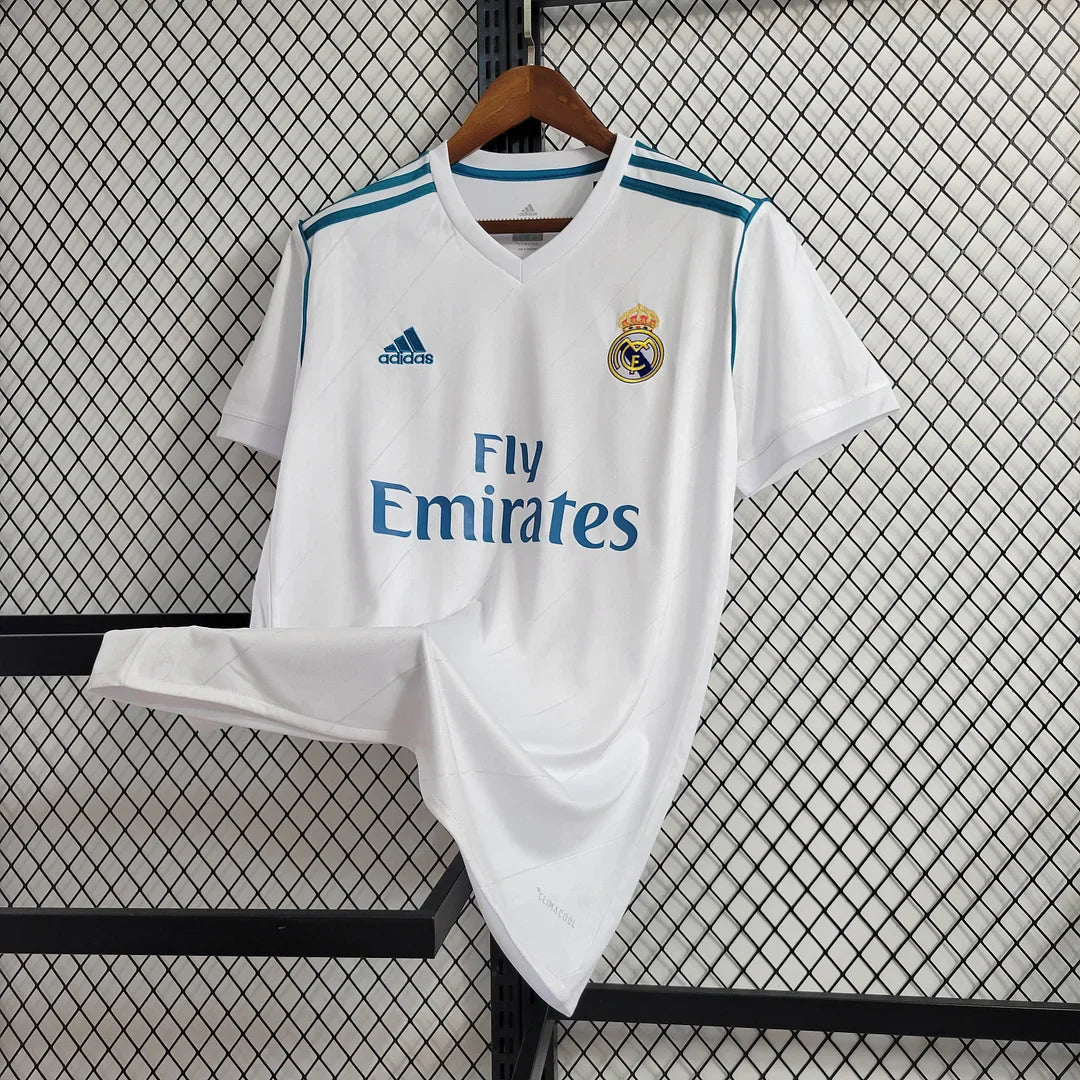 2017/2018 Retro Real Madrid Home Jersey