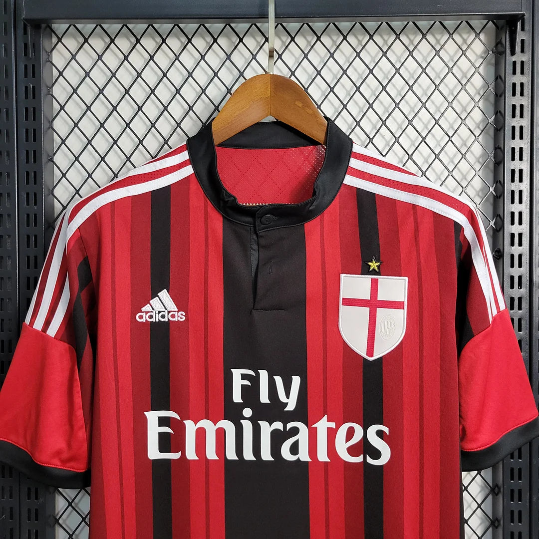 2014-2015 Retro AC Milan Home Jersey
