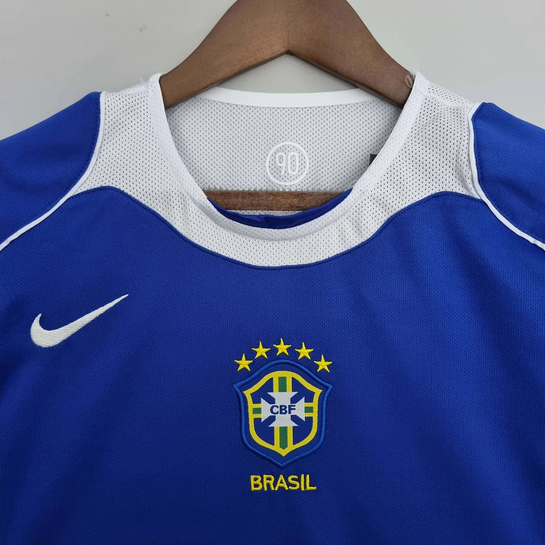 2004 Retro Brazil Away Jersey