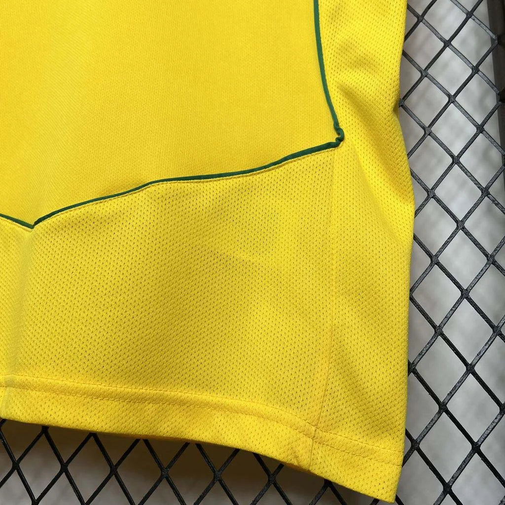 2004 Retro Brazil Home Jersey
