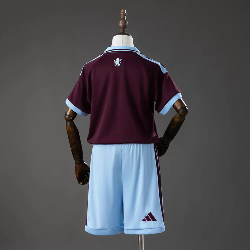 2026/2027 Aston Villa Home Kit Kids Size