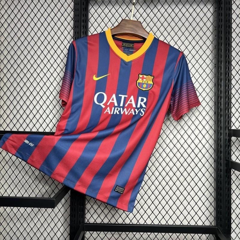 2013/2014 Retro Barcelona Home Jersey