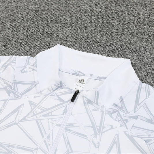 Real Madrid Black and White Tracksuit II