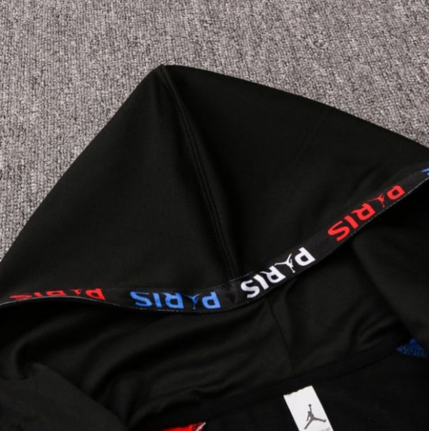 PSG Paris Saint Germain Black and Blue x Red Tracksuit