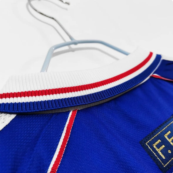 France Retro 1998 World Cup Home Jersey