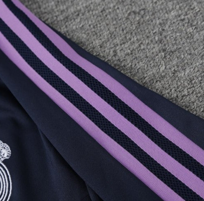 Real Madrid Blue and Purple Tracksuit