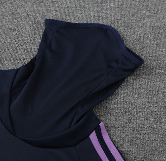 Real Madrid Blue and Purple Tracksuit