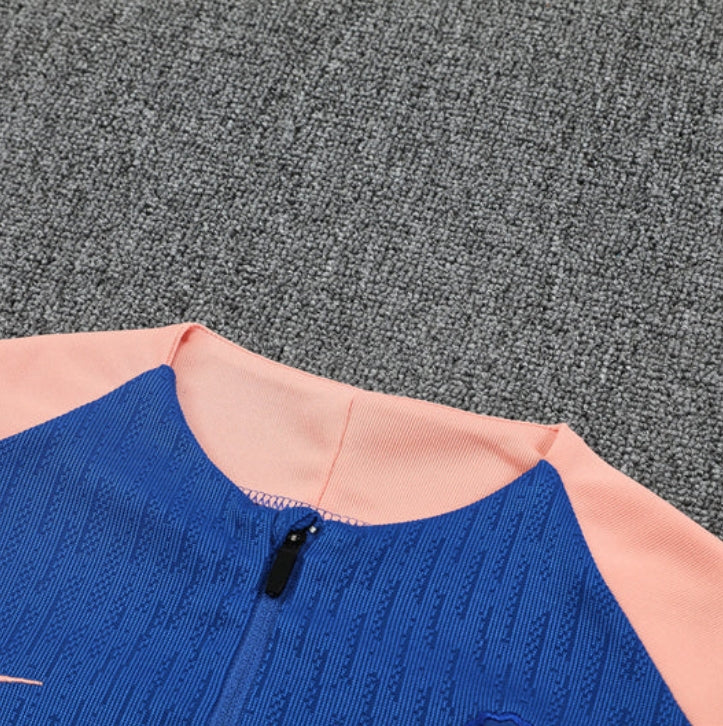 France Blue and Pink Tracksuit