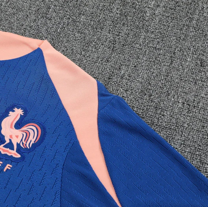 France Blue and Pink Tracksuit
