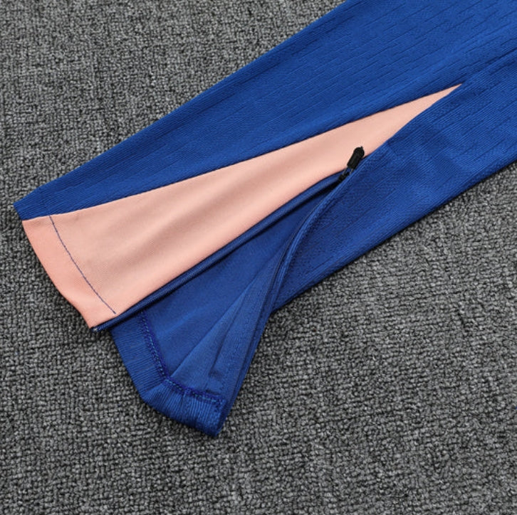 France Blue and Pink Tracksuit