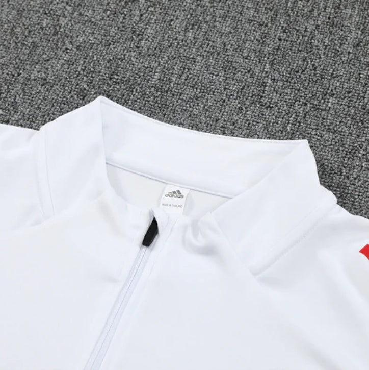 Ajax White and Black x Red Tracksuit