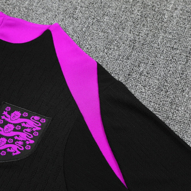 England Black and Purple Tracksuit