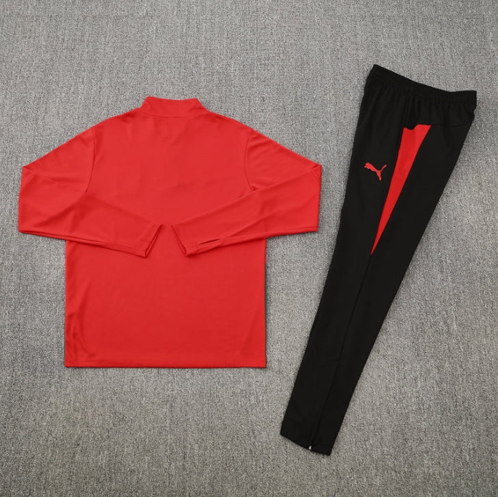 2025/2026 Portugal Red and Black Tracksuit