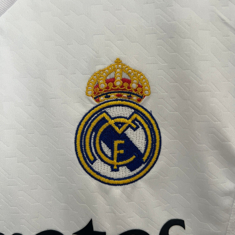 Real Madrid 2024/2025 Home Jersey Kids Size