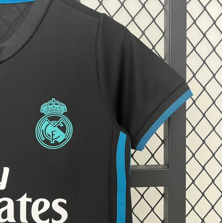 Real Madrid Retro 2017/2018 Away Jersey Kids Size