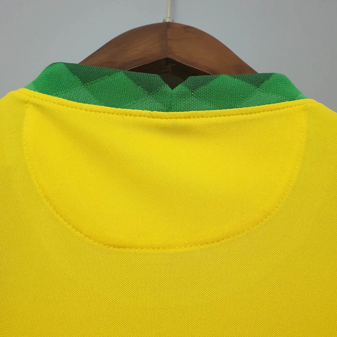 2020 Retro Brazil Home Jersey