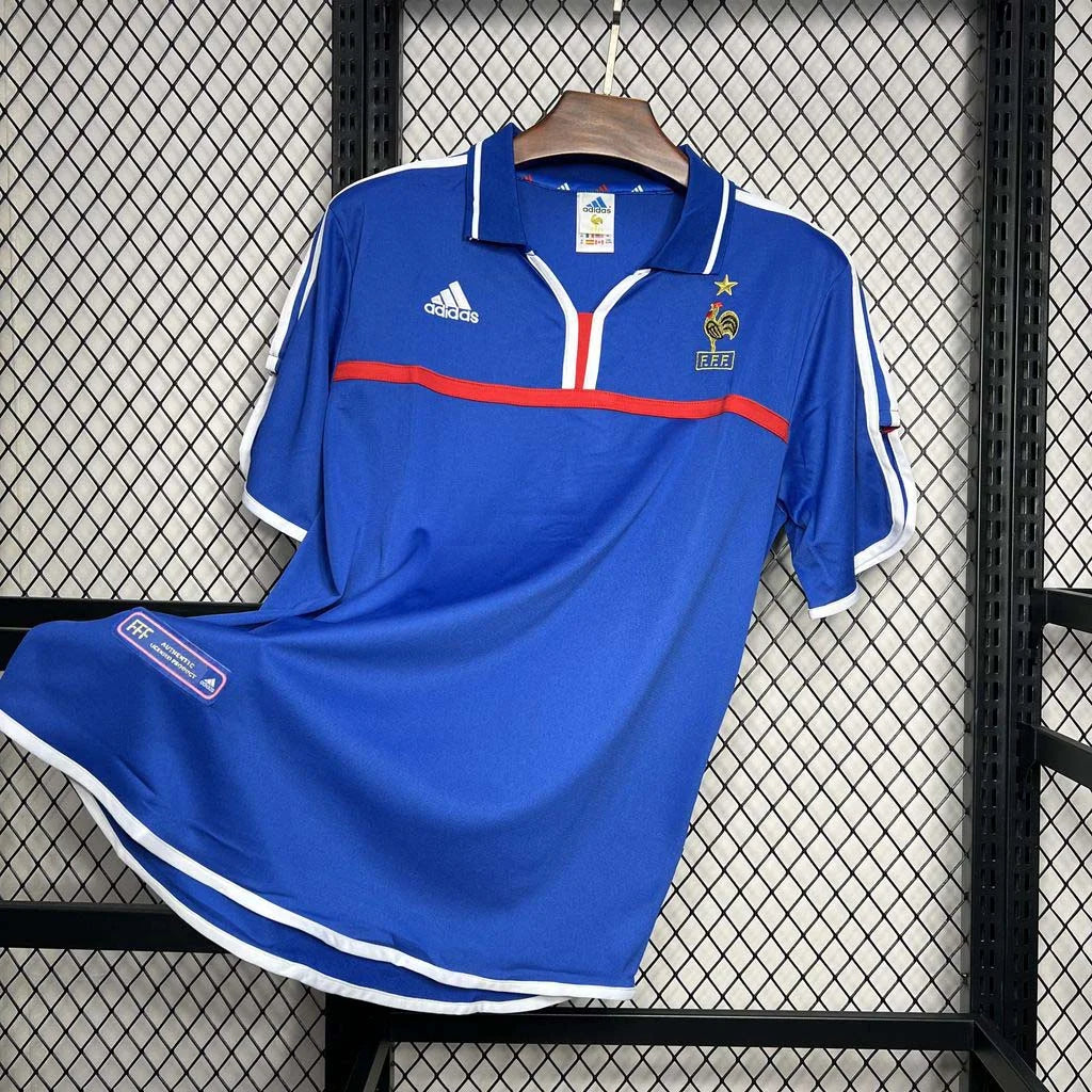 2000 Retro France Home Jersey