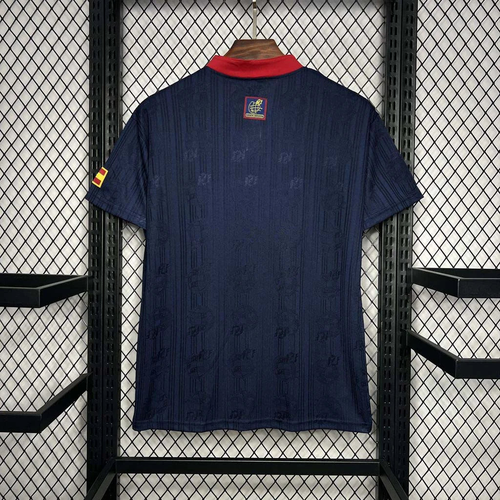 1996 Retro Spain Away Jersey