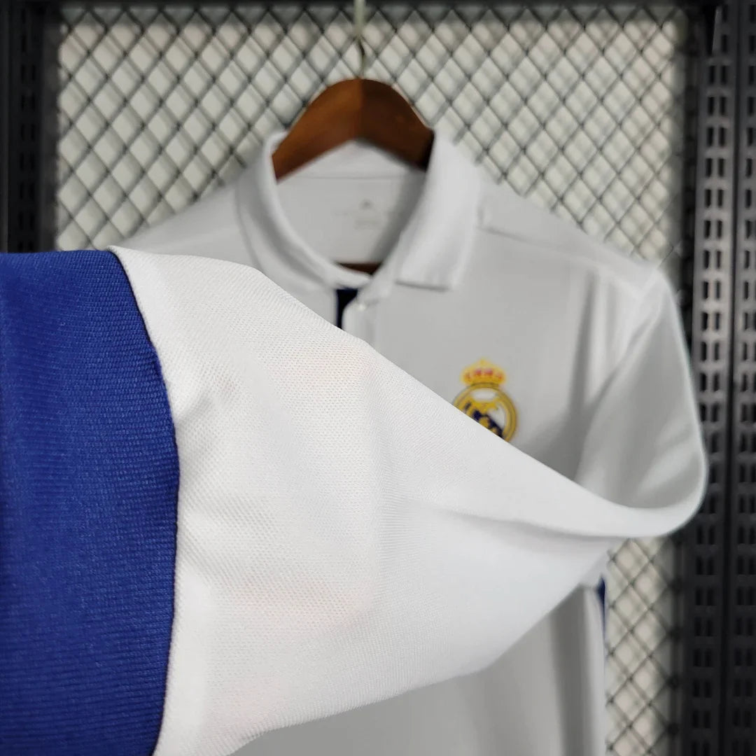 2016/2017 Retro Real Madrid Home Jersey Long Sleeve