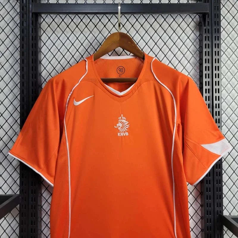 2004 Retro Netherlands Home Jersey