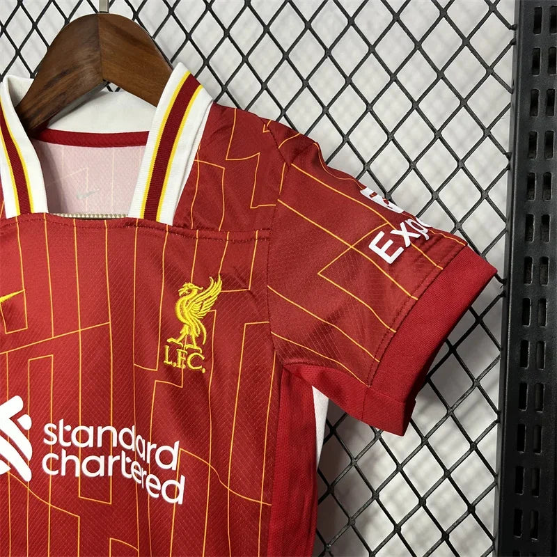 2024/2025 Liverpool Home Kids Size
