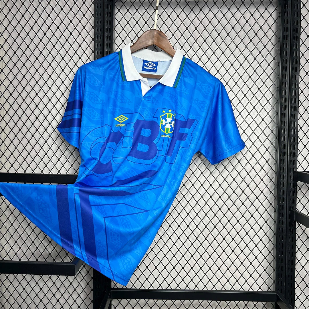 1991-1993 Retro Brazil Away Jersey