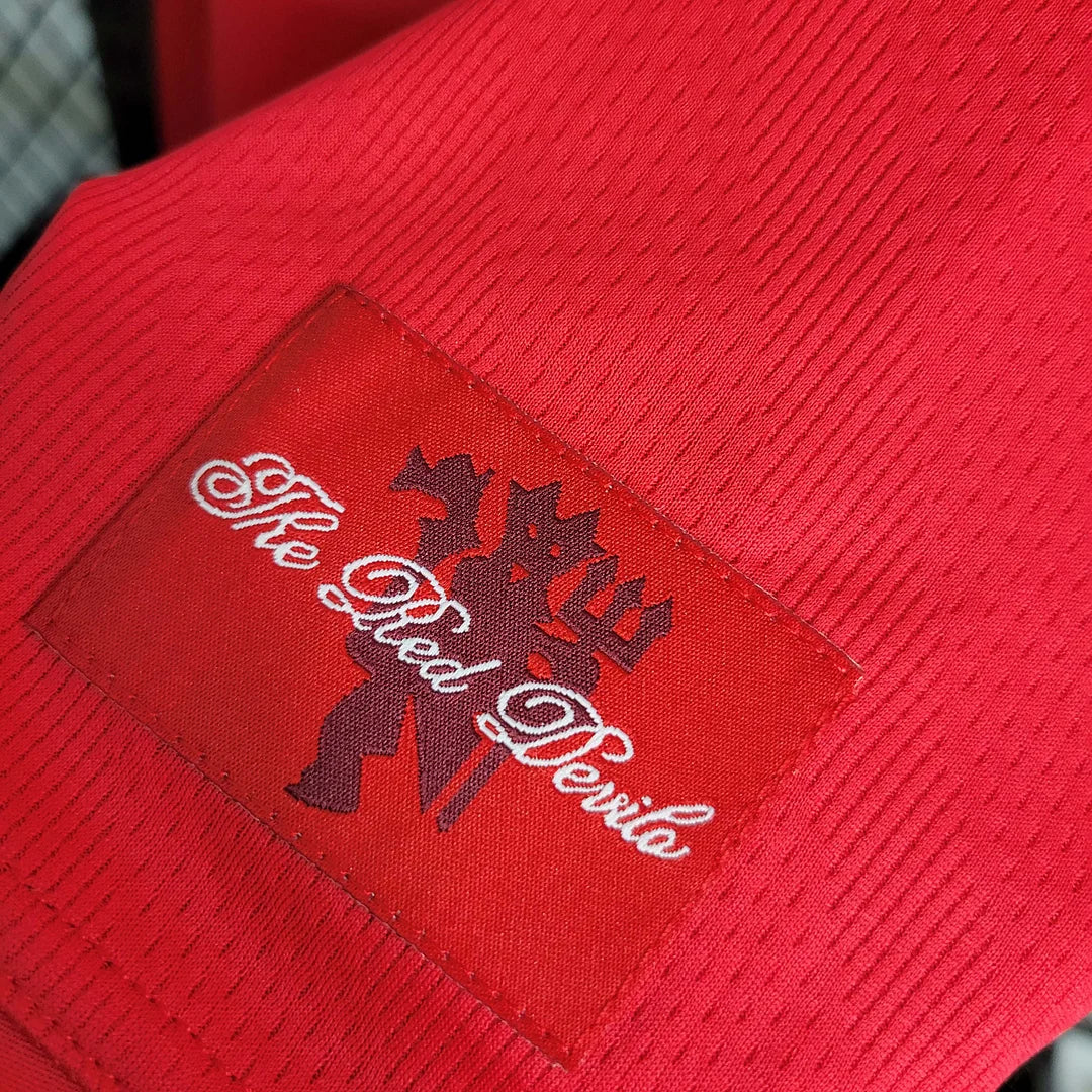 Manchester United Retro 2007-2008 Home Kit Long Sleeve