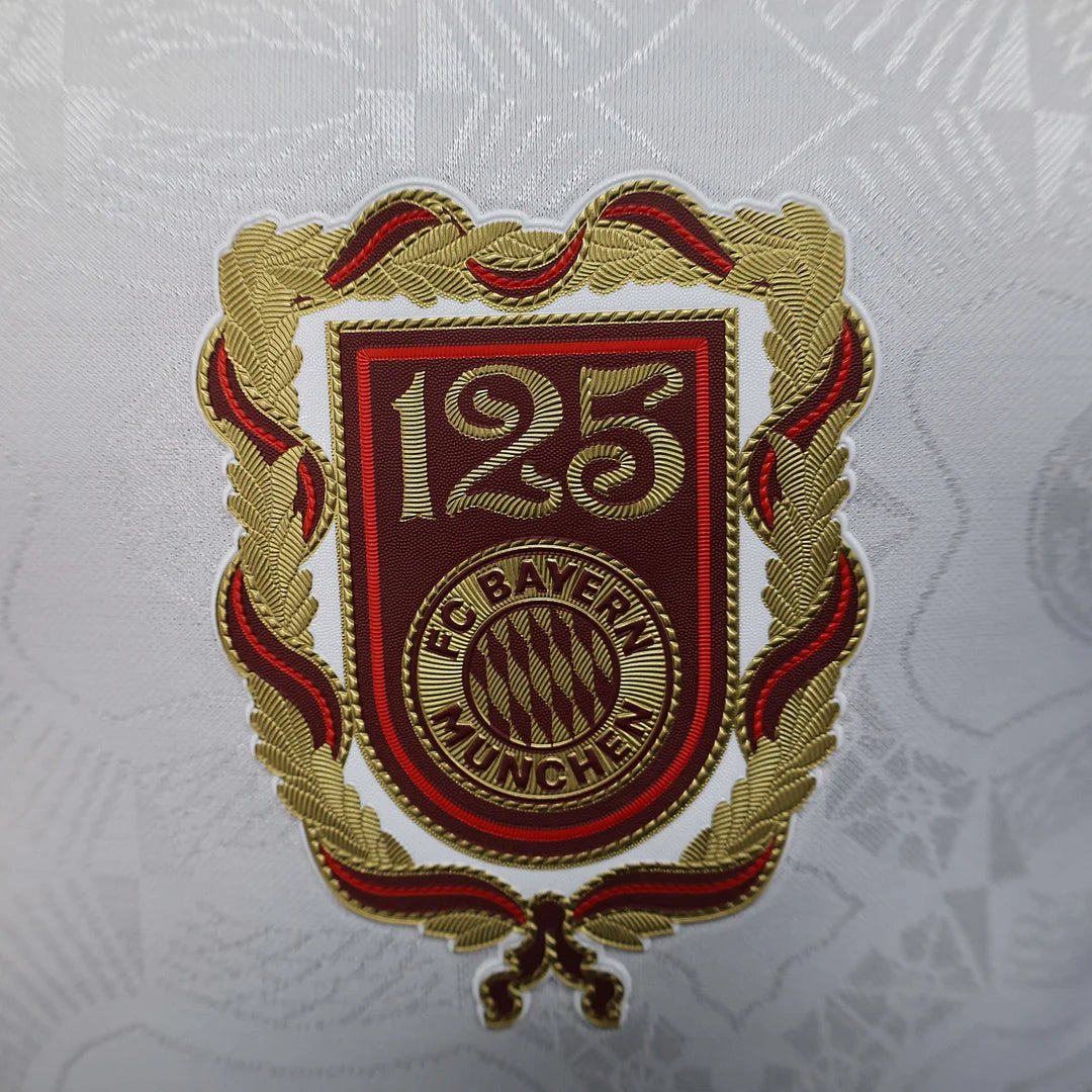 Bayern Munchen 2025/2026 125th Anniversary Edition White Limited Jersey