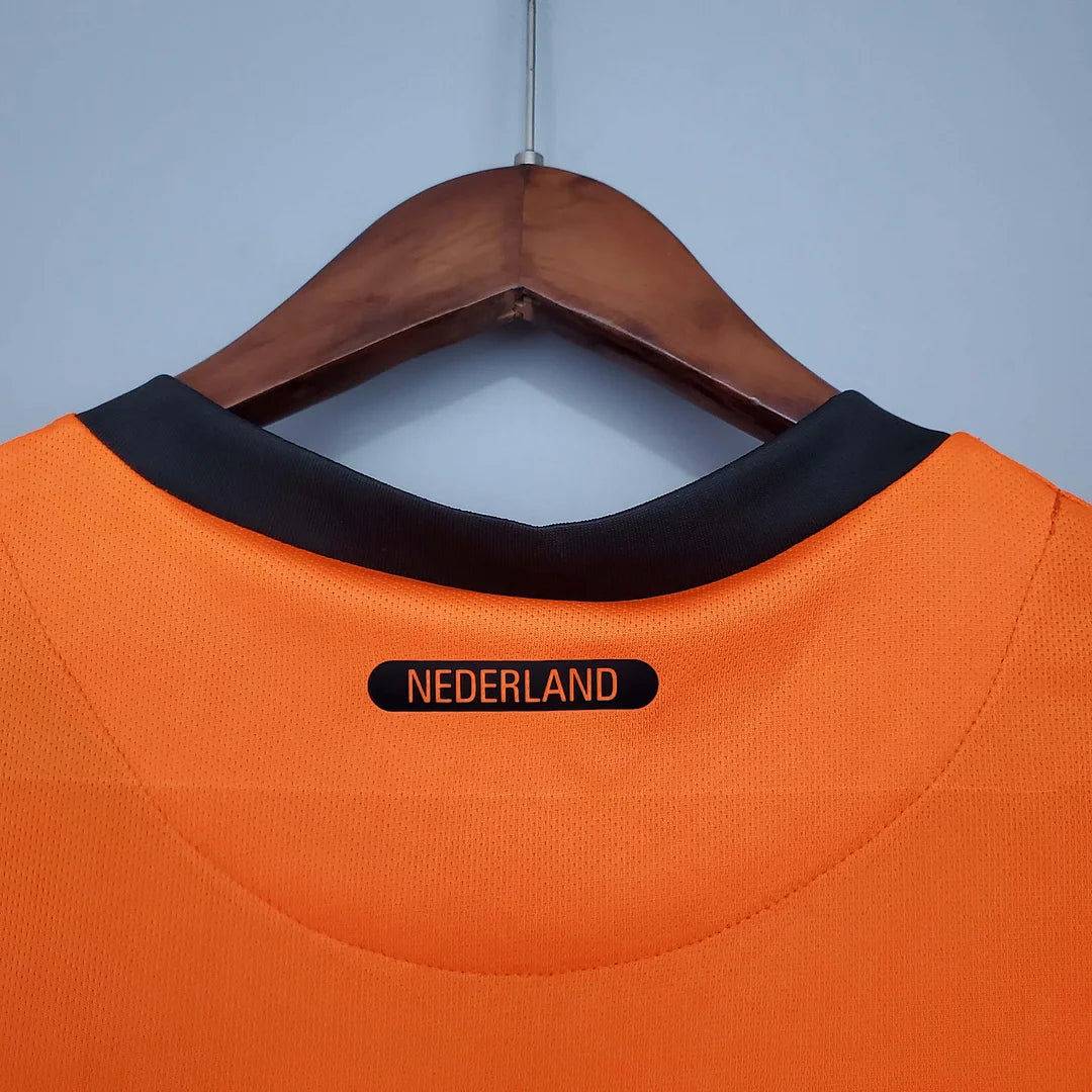 2010 Retro Netherlands Home Jersey