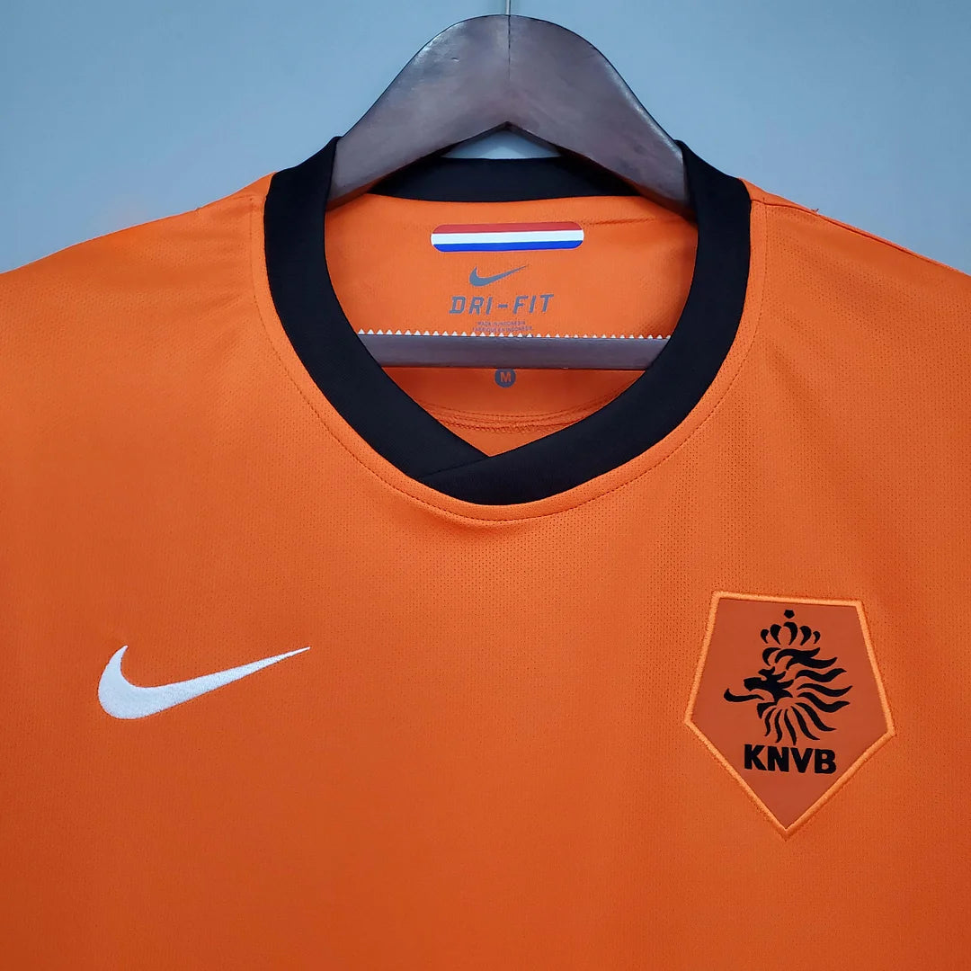2010 Retro Netherlands Home Jersey