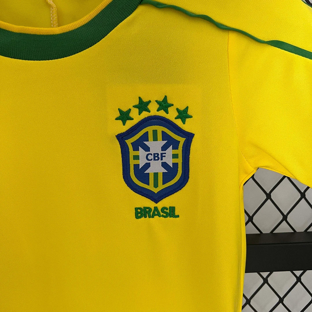 1998 Retro kit Brazil Home Jersey