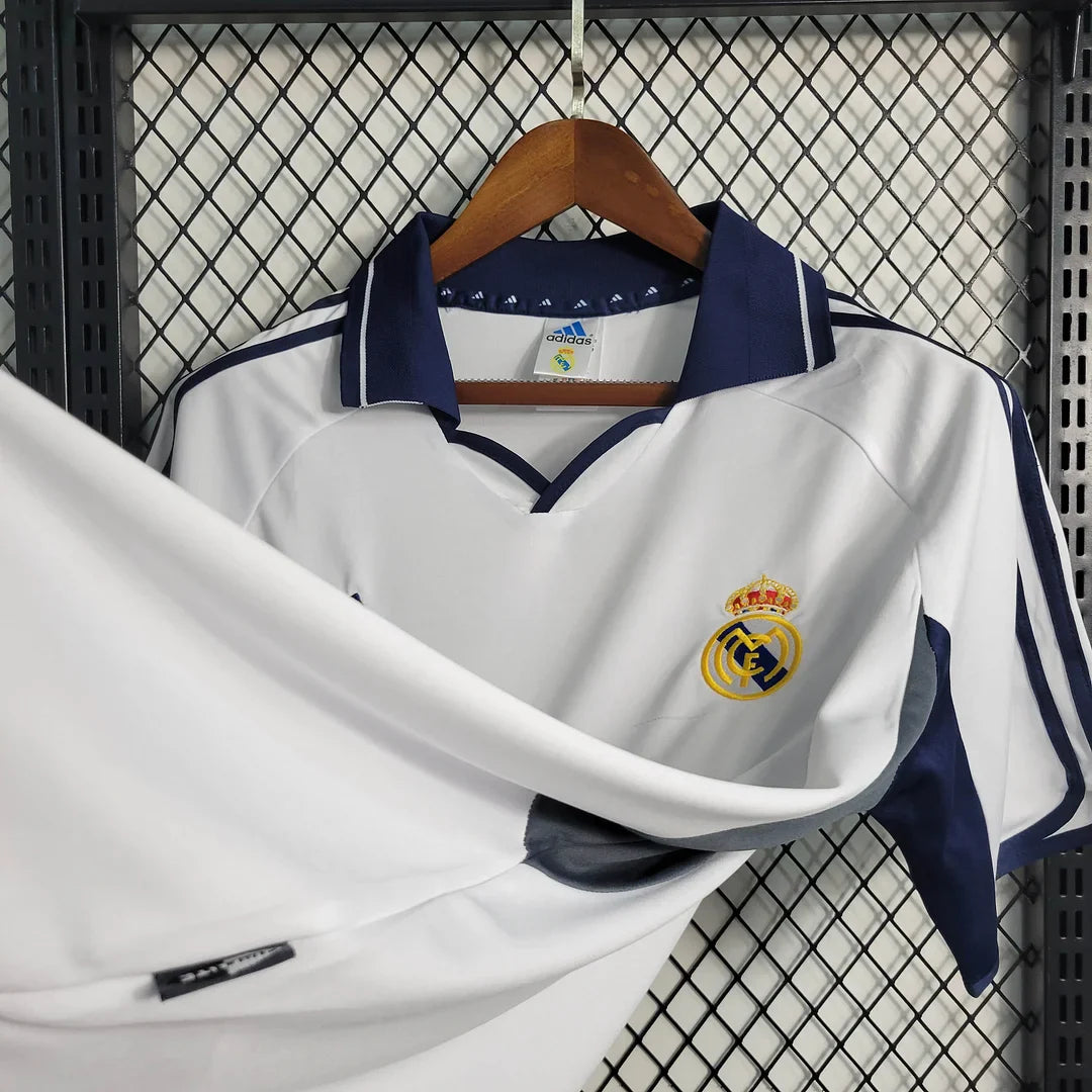 2000/2001 Retro Real Madrid Home Jersey